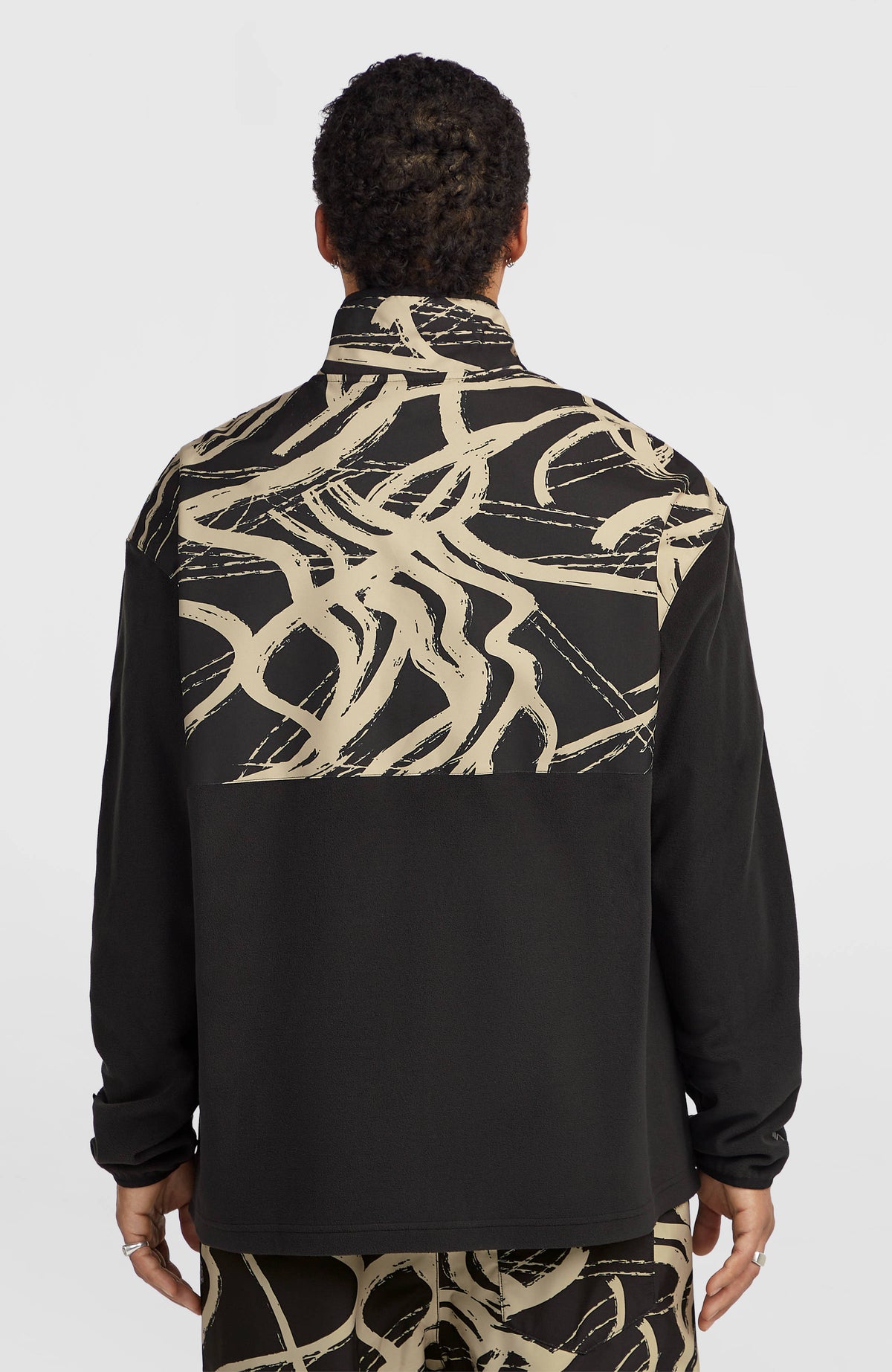Polaire hyperfleece à zip intégral FWC'Play Polartec® | Beige Snowtracks