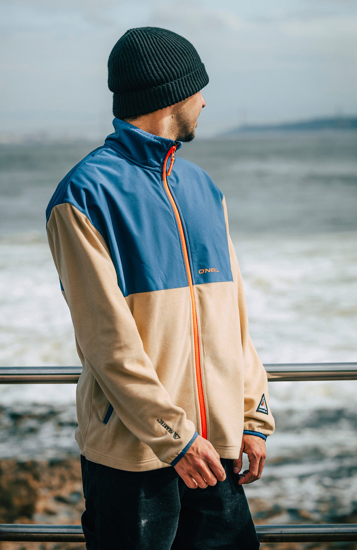 Polaire hyperfleece à zip intégral FWC'Play Polartec® | Regal Blue Colour Block