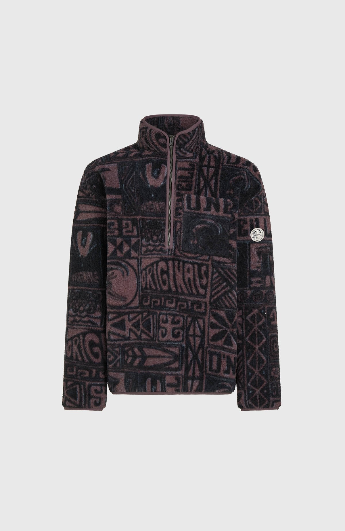 Polaire à col demi-zip O'Riginals | Purple Stamps