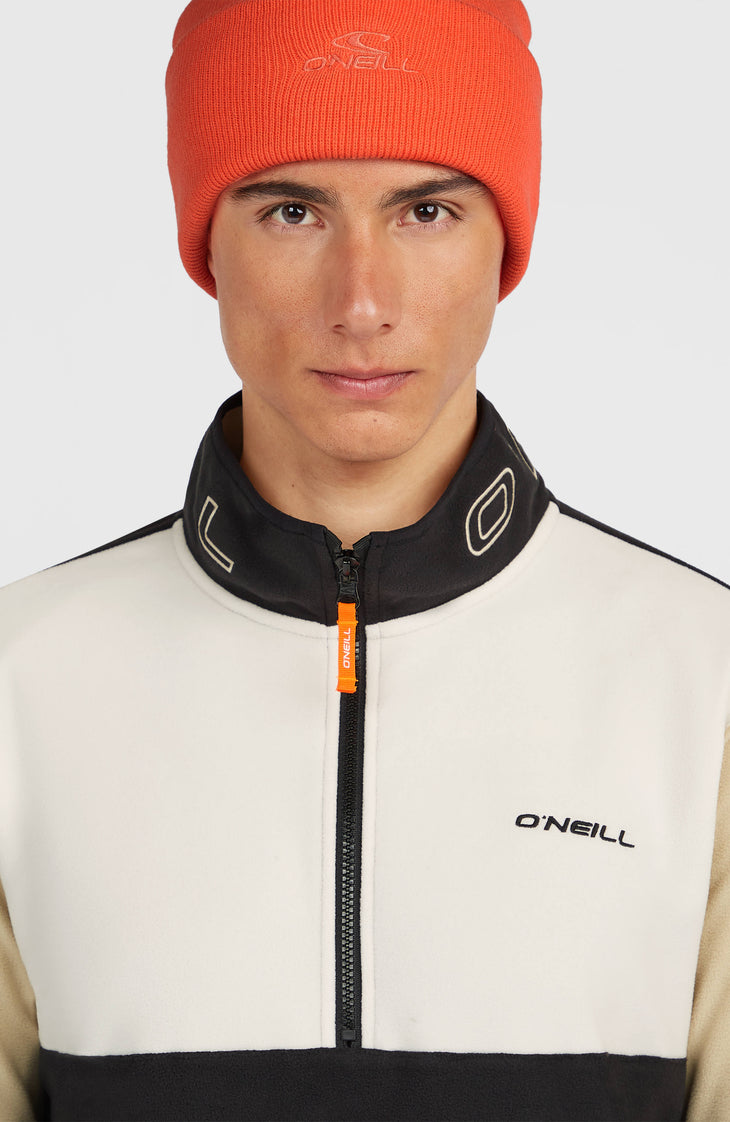 Polaire à col demi-zip FWC'Cruz Triple Polartec® | Linen White Colour Block
