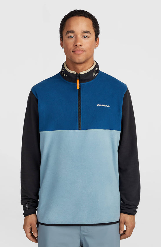 Polaire à col demi-zip FWC'Cruz Triple Polartec® | Regal Blue Colour Block