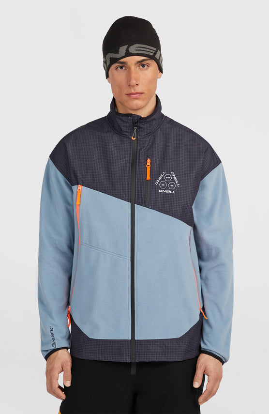 Polaire hyperfleece à zip intégral FWC'Peak Polartec® Fire | Murky Water Colour Block