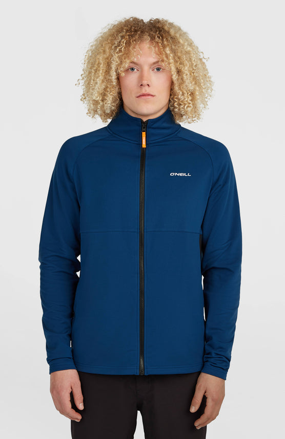 Polaire à zip intégral FWC'Cruz | Regal Blue Colour Block