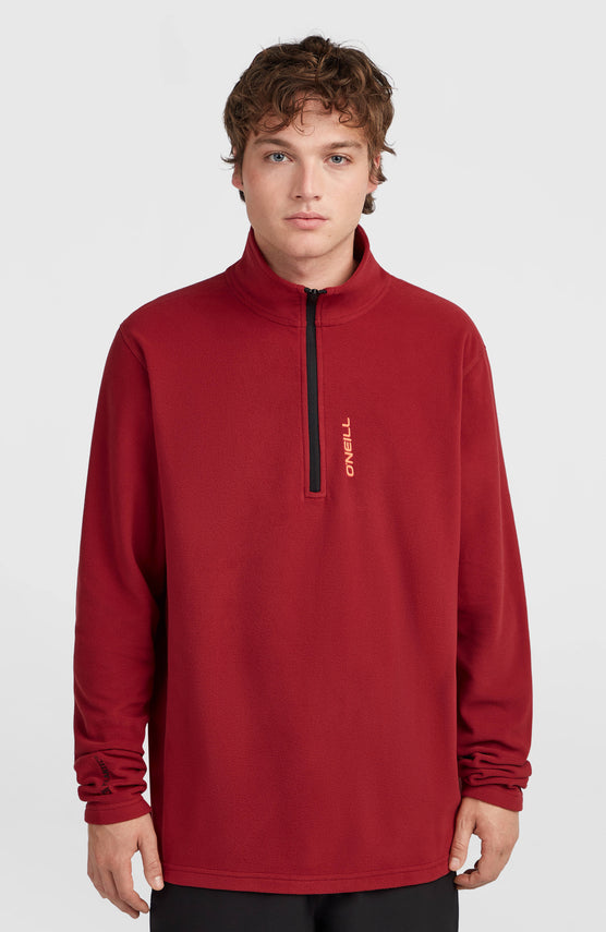 Polaire à col demi-zip FWC'Cruz Jack's Polartec® | Tamarillo