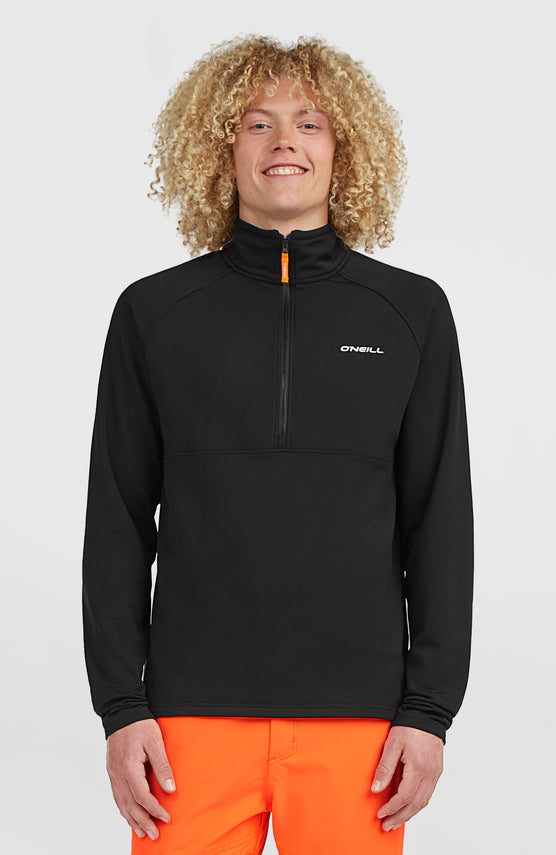 Polaire à col demi-zip FWC'Cruz | Black Out