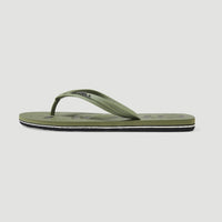 Tongs à logo Profile | Deep Lichen Green