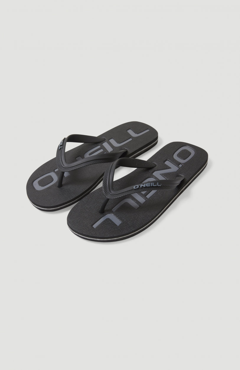 Tongs à logo Profile | Black Out