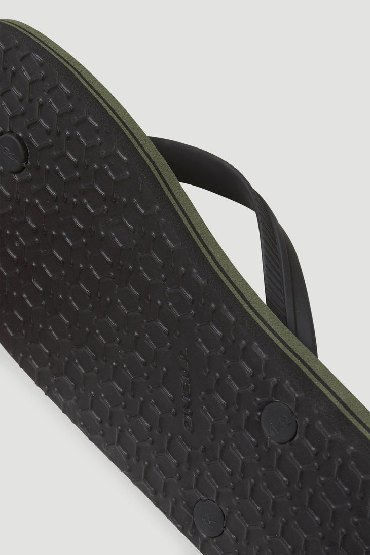 Sandales Profile Color Block | Deep Lichen Green Colour Block