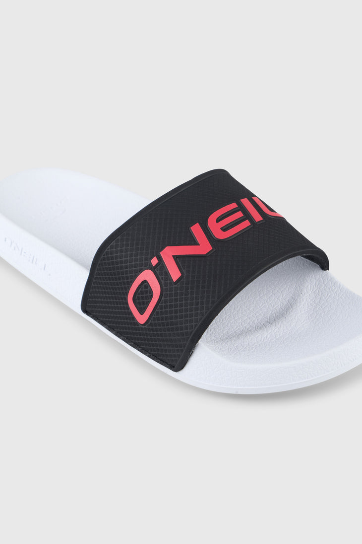 Claquettes à logo | Black Out Colour Block