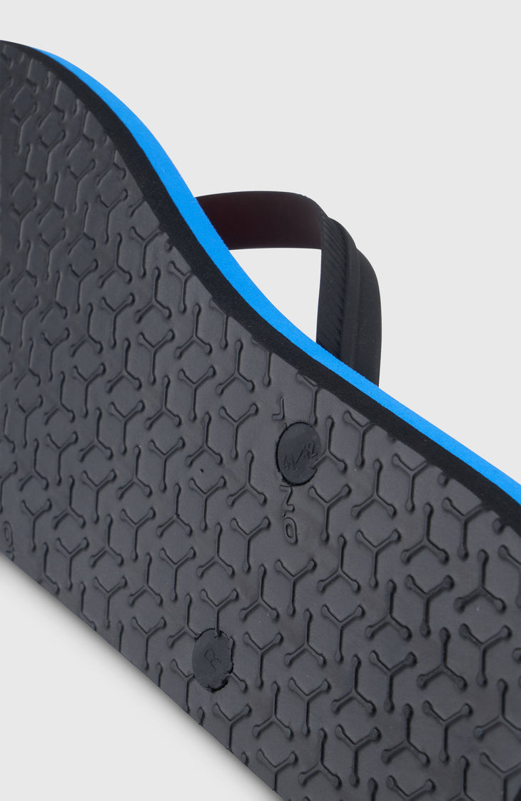 Tongs Profile Graphic | Blue Gradient Stripe