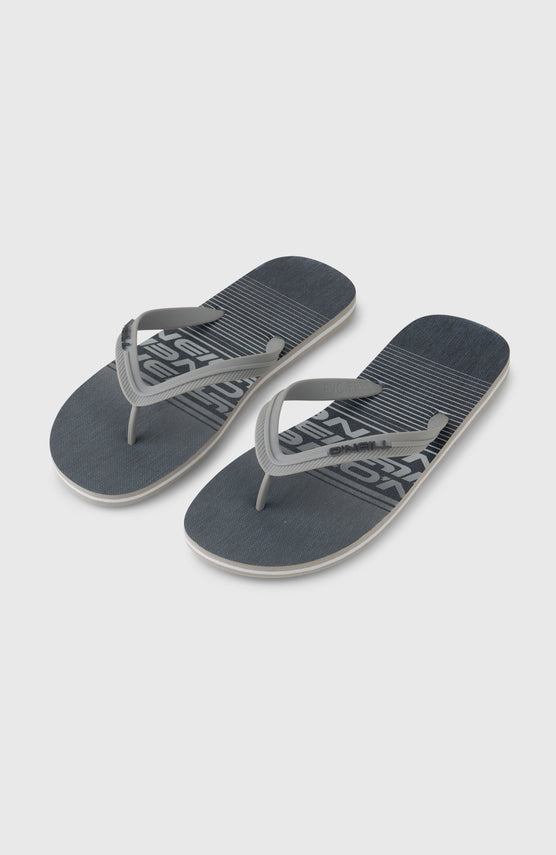 Tongs Profile Graphic | Black Out Heritage O'Neill Stripe