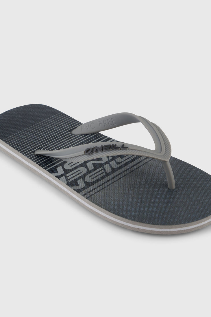 Tongs Profile Graphic | Black Out Heritage O'Neill Stripe