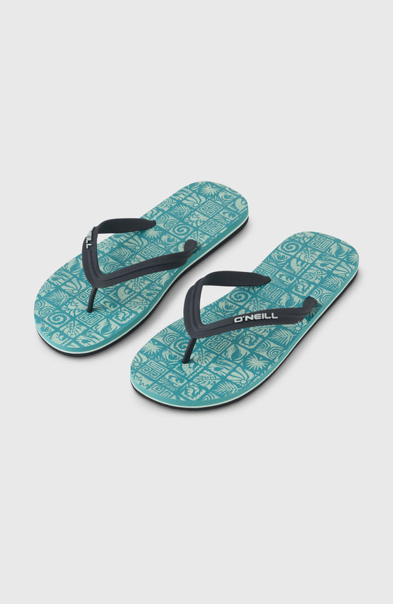 Tongs Profile Graphic | Blue Bricks