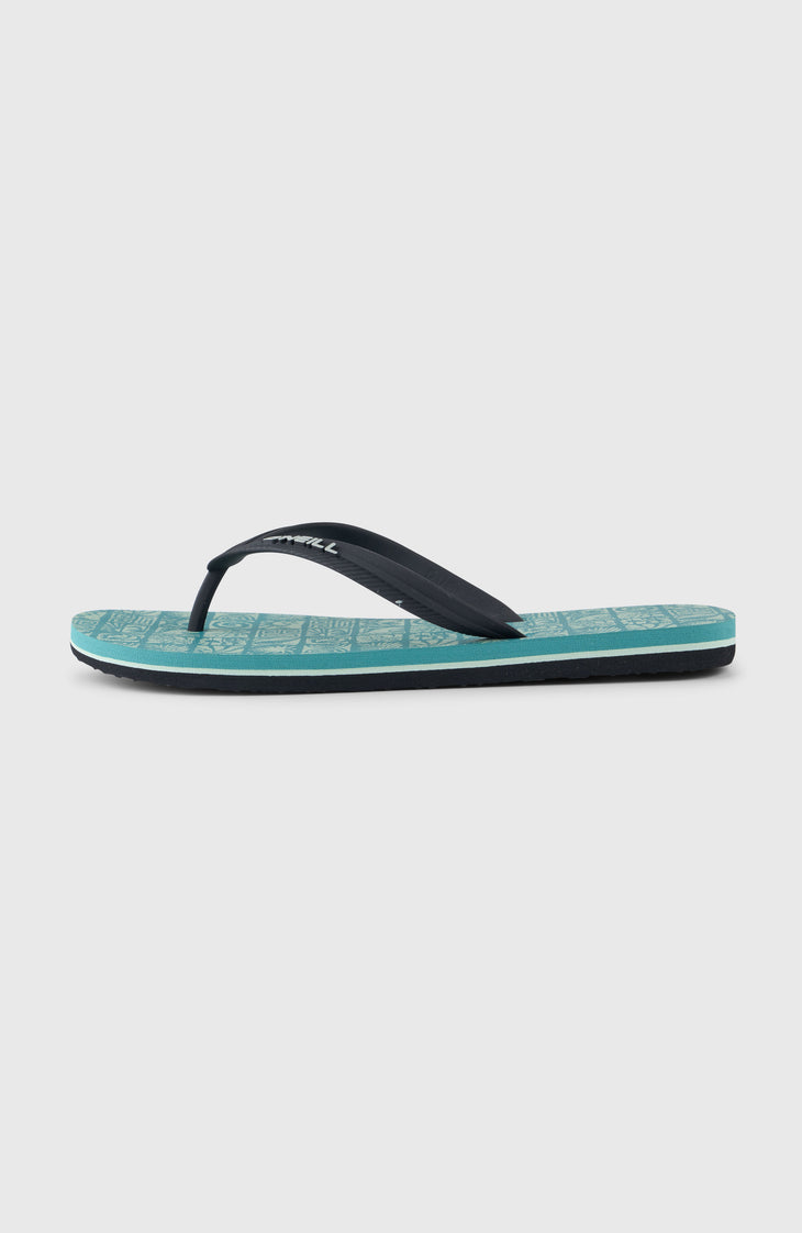 Tongs Profile Graphic | Blue Bricks