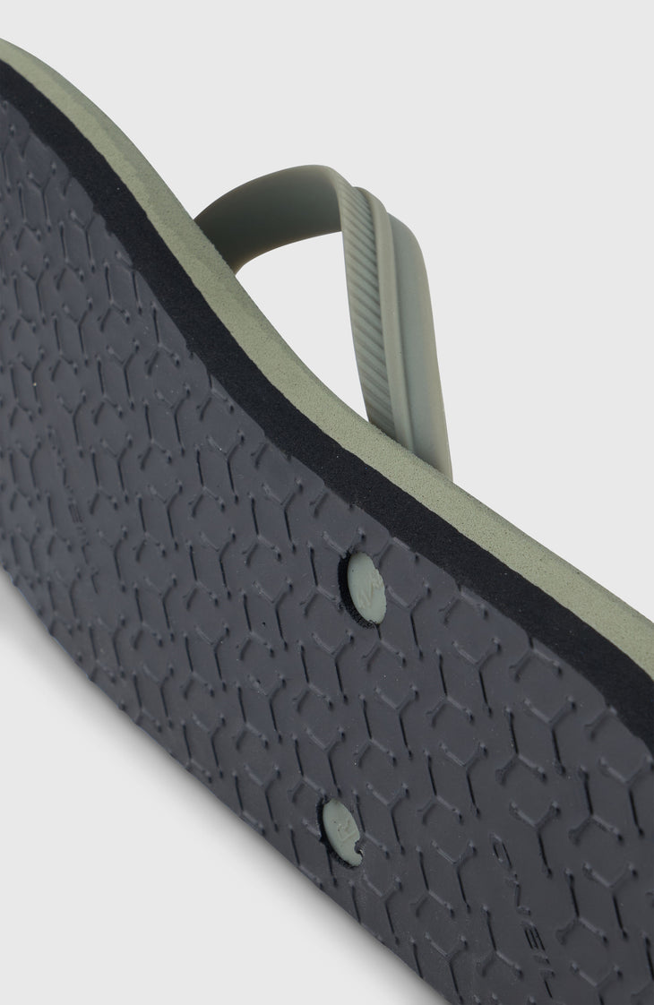 Tongs Profile Small Logo | Military Green