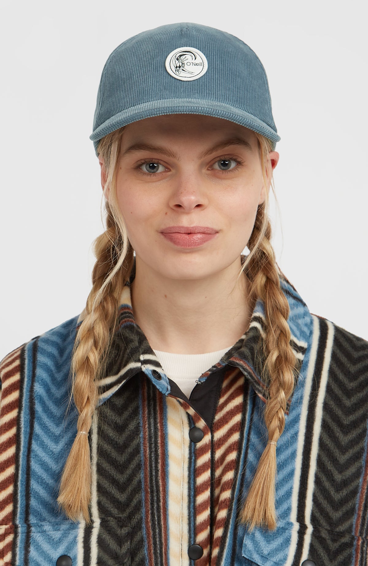 Casquette O'Riginals en velours côtelé | Mozart Blue