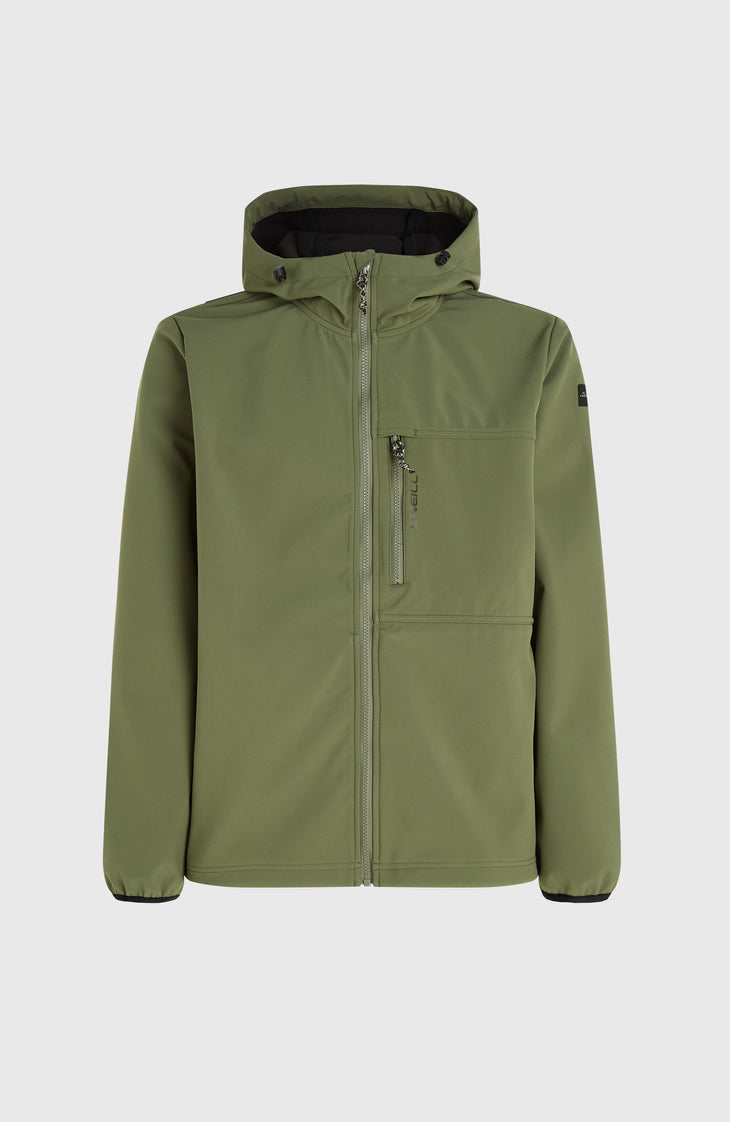 Veste softshell O'Neill TRVLR Series | Deep Lichen Green