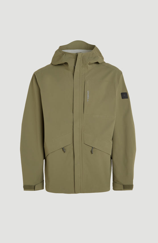 Veste de pluie O'Neill TRVLR Series 10K/10K | Deep Lichen Green