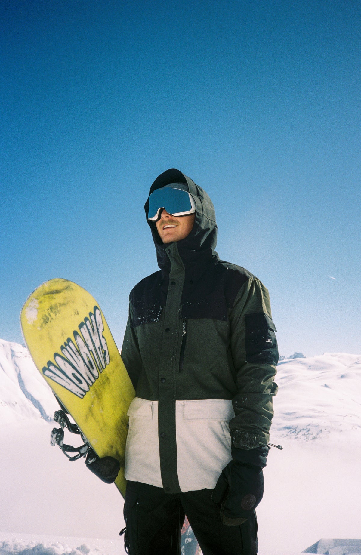 Veste de ski Utility Pro Hybrid | Forest Night Colour Block