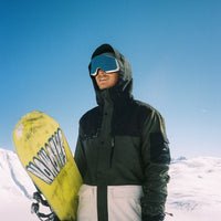 Veste de ski Utility Pro Hybrid | Forest Night Colour Block