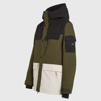 Veste de ski Utility Pro Hybrid | Forest Night Colour Block