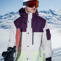 Veste de ski Utility Pro Hybrid | Atmosphere Colour Block