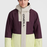 Veste de ski O'Riginals Hybrid | Aubergine Colour Block