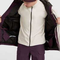 Veste de ski O'Riginals Hybrid | Aubergine Colour Block