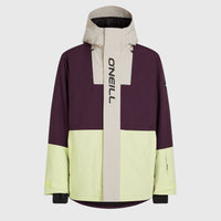 Veste de ski O'Riginals Hybrid | Aubergine Colour Block