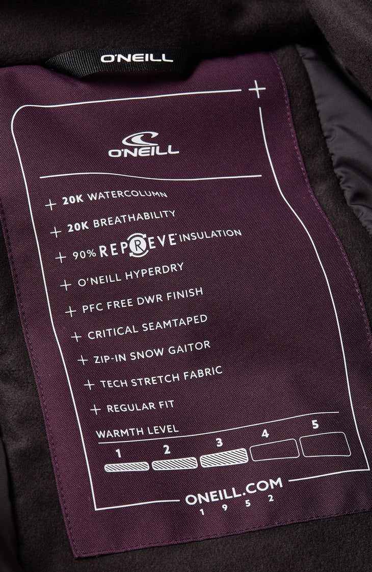 Veste de ski O'Riginals Hybrid | Aubergine Colour Block