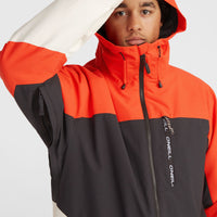 Veste de ski Carbonite | Paprika Flame Colour Block