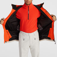 Veste de ski Carbonite | Paprika Flame Colour Block