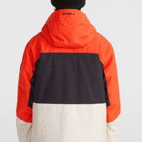 Veste de ski Carbonite | Paprika Flame Colour Block