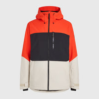 Veste de ski Carbonite | Paprika Flame Colour Block