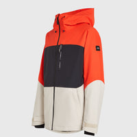 Veste de ski Carbonite | Paprika Flame Colour Block