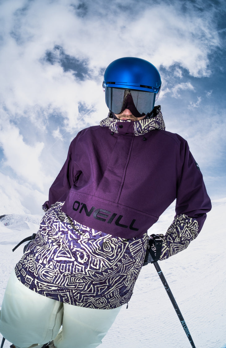 Veste de ski O'Riginals Anorak | Dark Purple Sketcheritage