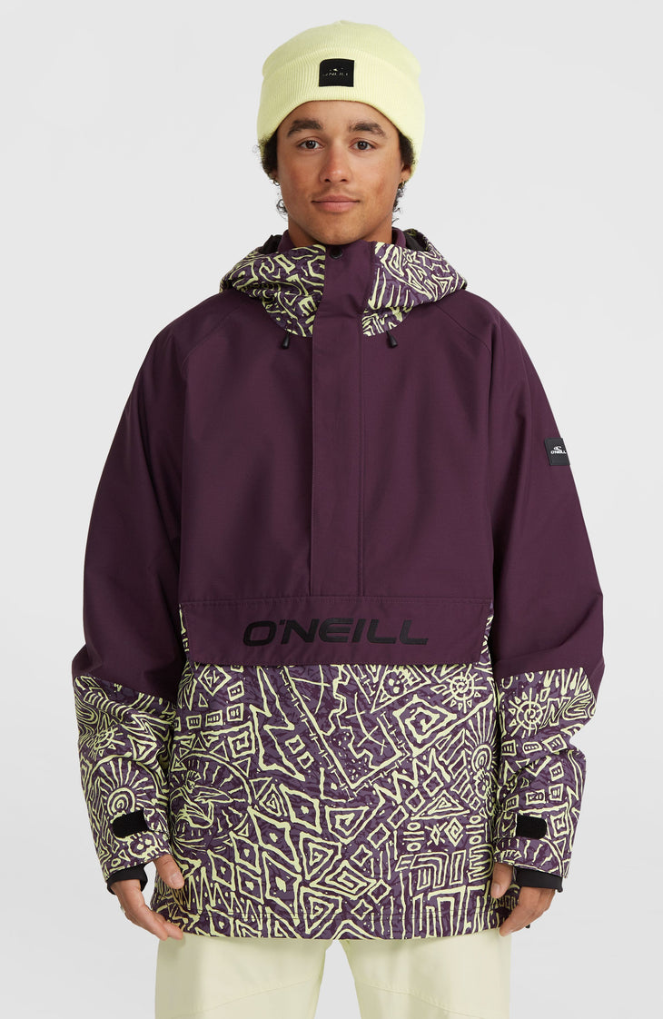 Veste de ski O'Riginals Anorak | Dark Purple Sketcheritage