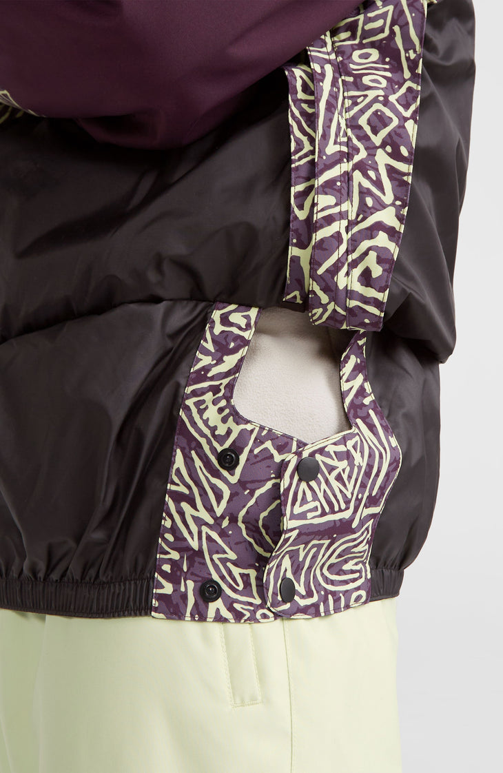 Veste de ski O'Riginals Anorak | Dark Purple Sketcheritage