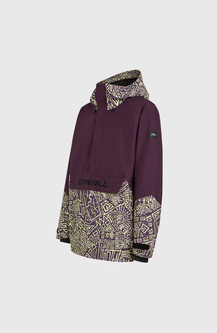 Veste de ski O'Riginals Anorak | Dark Purple Sketcheritage