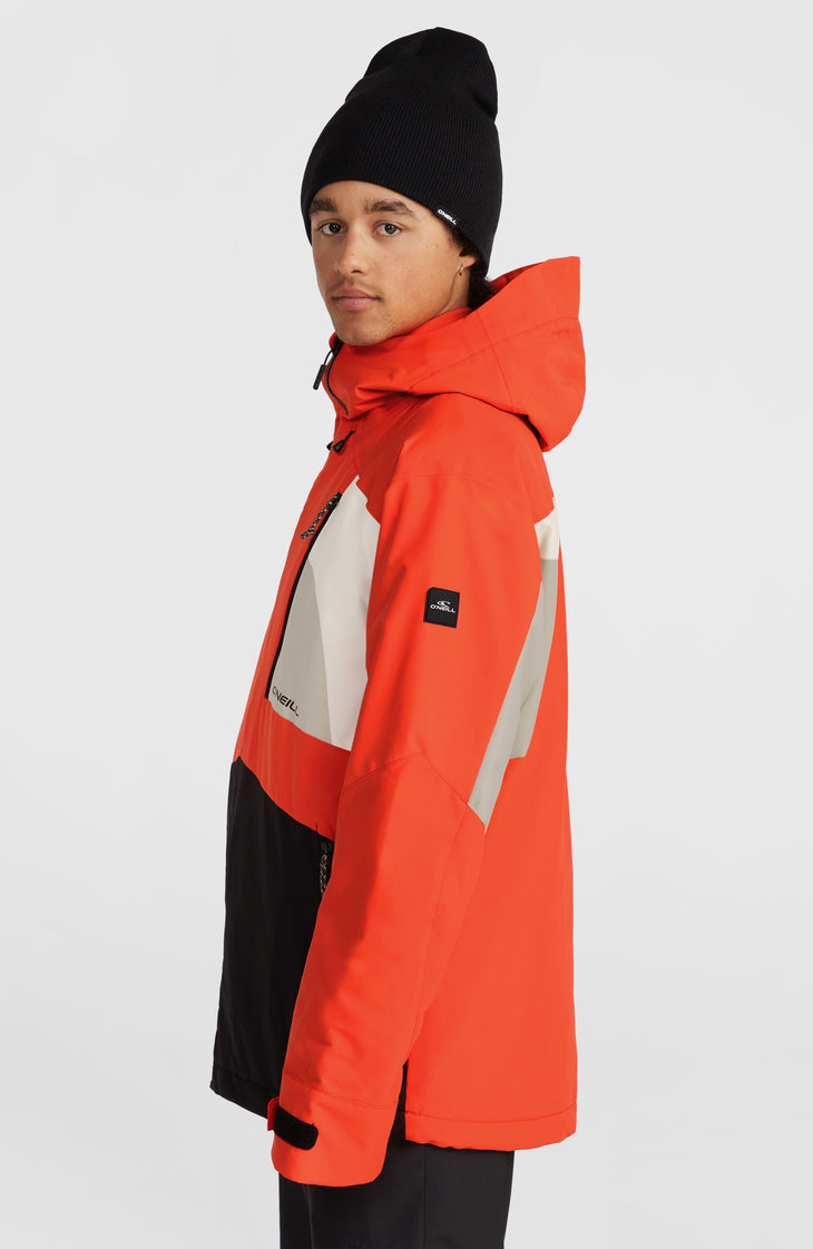 Veste de ski Hammer Block | Paprika Flame Colour Block