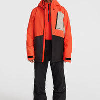 Veste de ski Hammer Block | Paprika Flame Colour Block