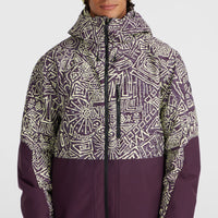 Veste de ski O'Riginals Block | Dark Purple Sketcheritage