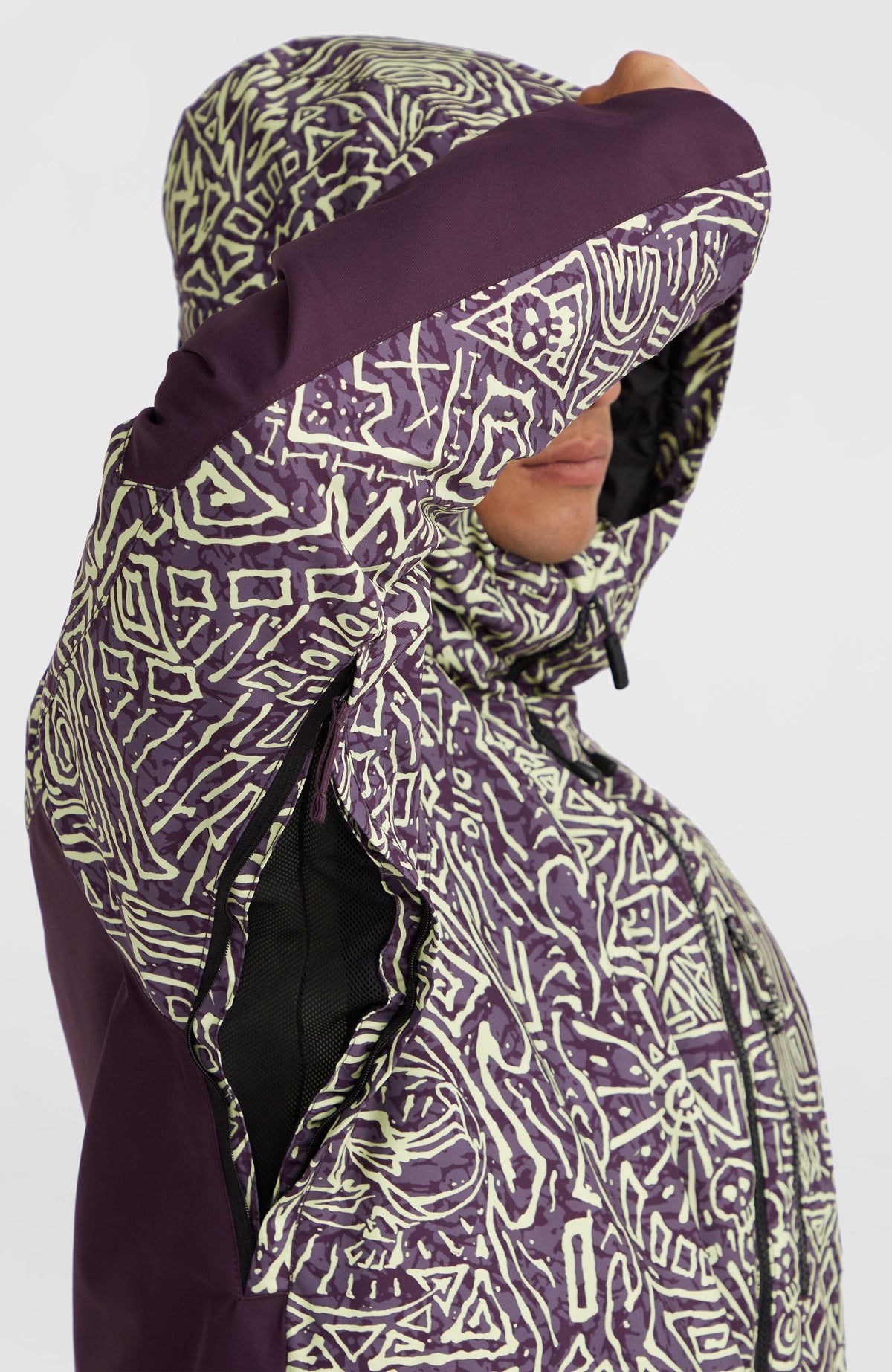 Veste de ski O'Riginals Block | Dark Purple Sketcheritage