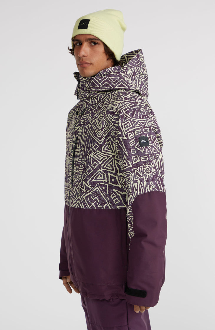 Veste de ski O'Riginals Block | Dark Purple Sketcheritage