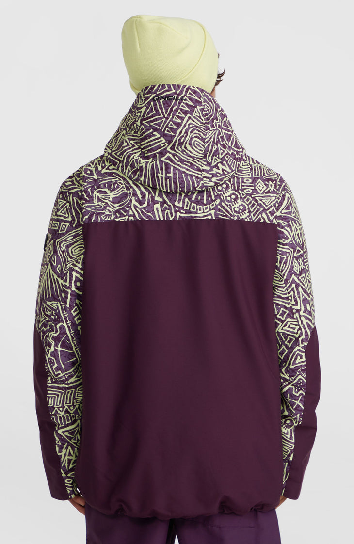 Veste de ski O'Riginals Block | Dark Purple Sketcheritage