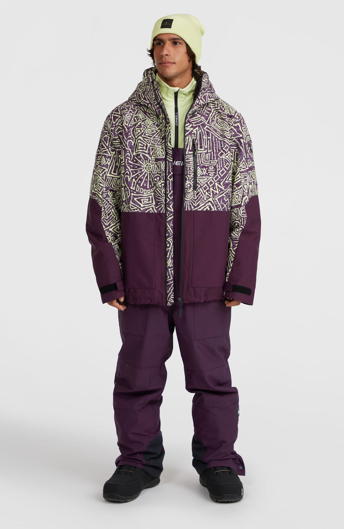 Veste de ski O'Riginals Block | Dark Purple Sketcheritage