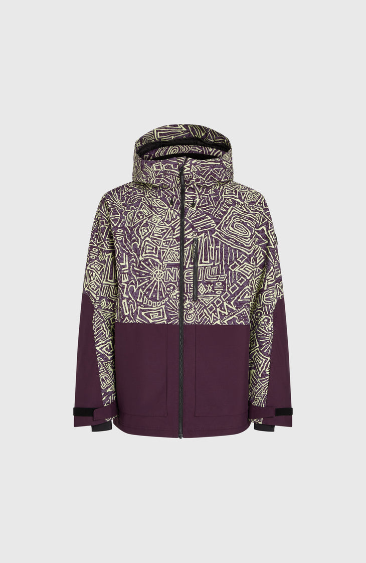 Veste de ski O'Riginals Block | Dark Purple Sketcheritage
