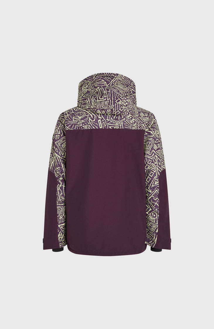 Veste de ski O'Riginals Block | Dark Purple Sketcheritage