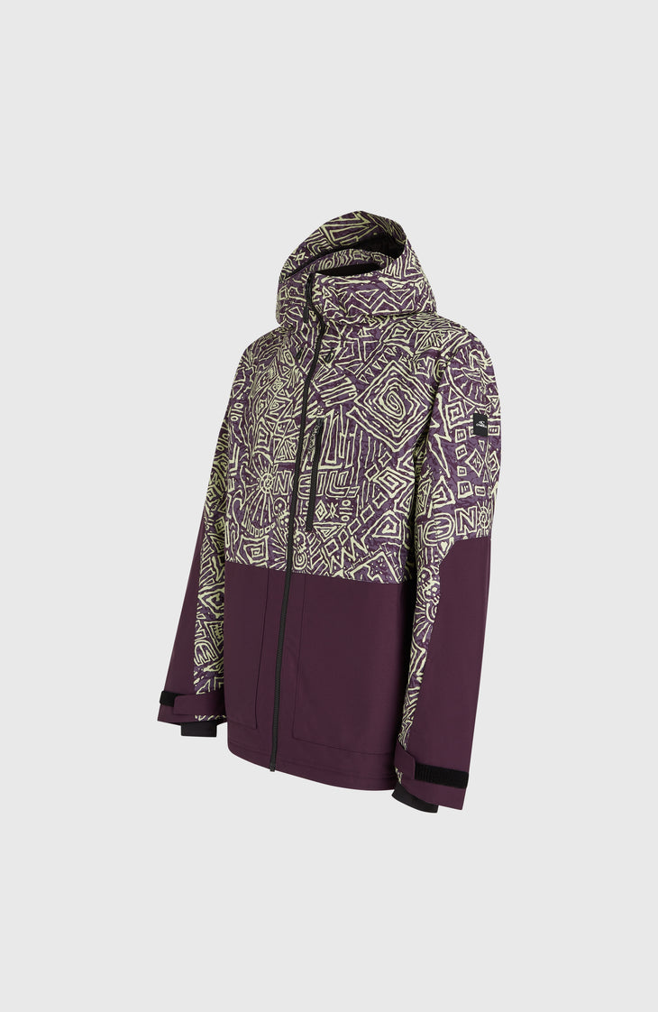 Veste de ski O'Riginals Block | Dark Purple Sketcheritage
