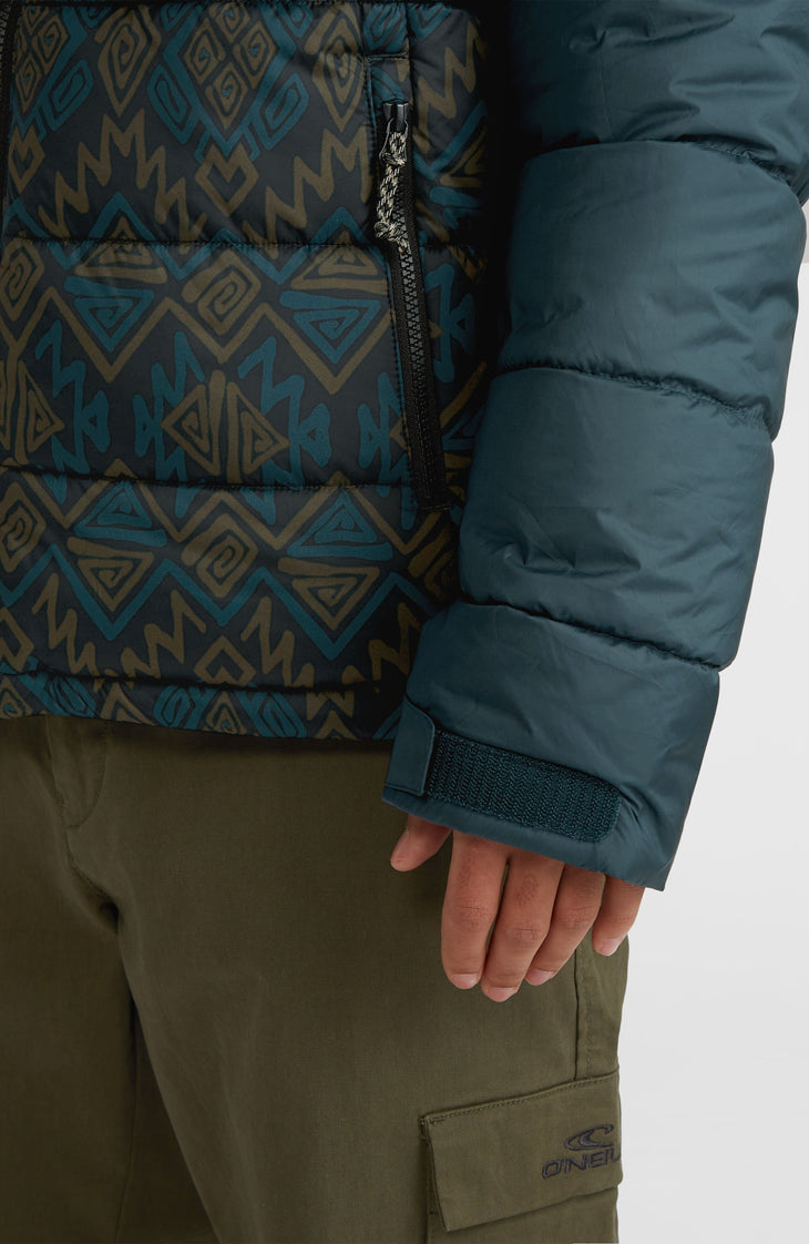 Doudoune O'Riginals | Black Retro Ikat